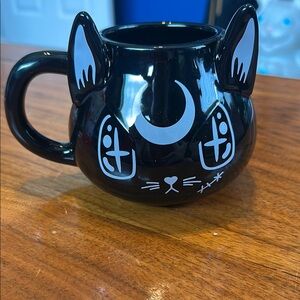 Killstar Midnight Black Ceramic Mug